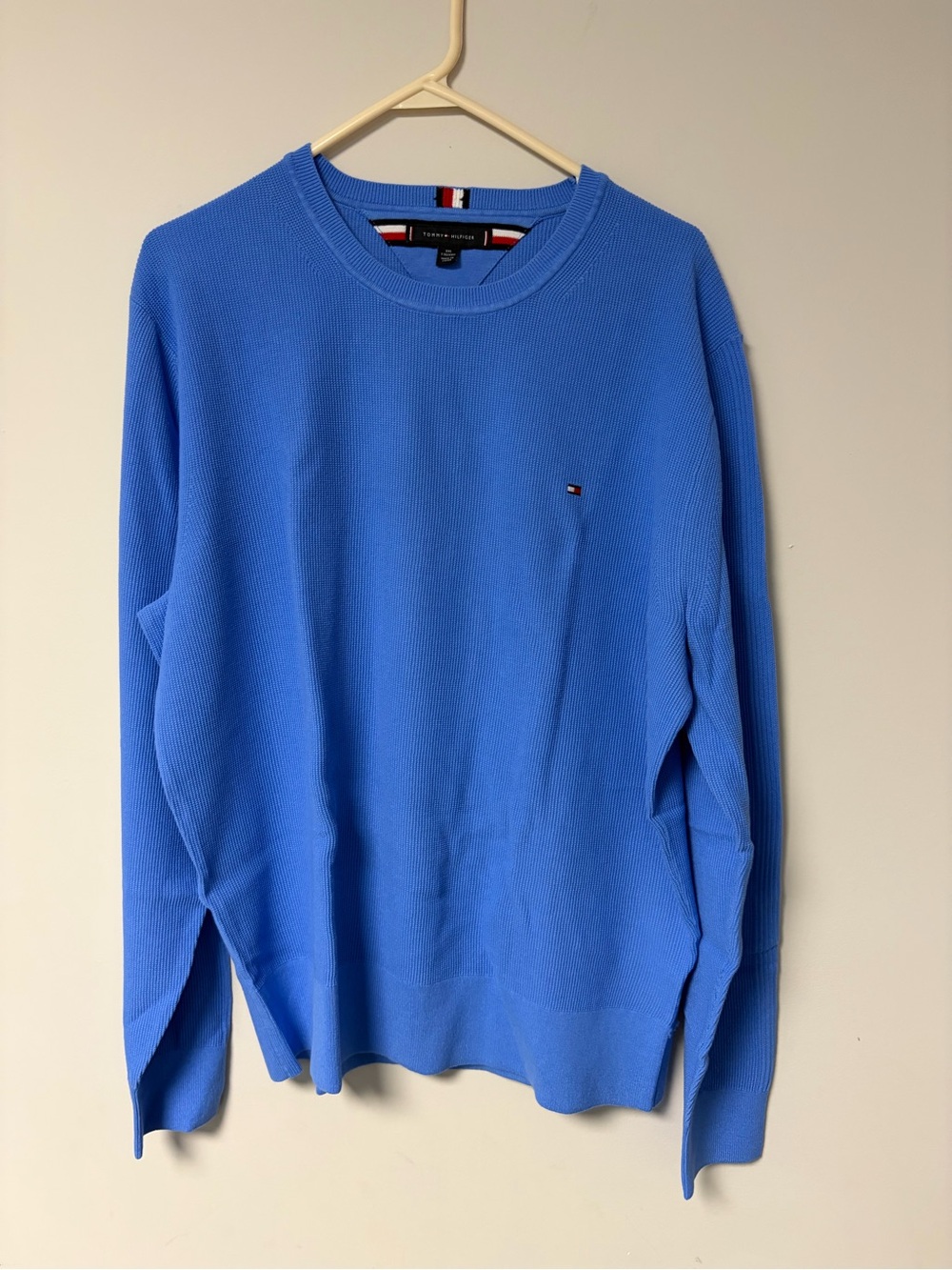 Tommy Hilfiger Light Blue Crewneck Sweater
